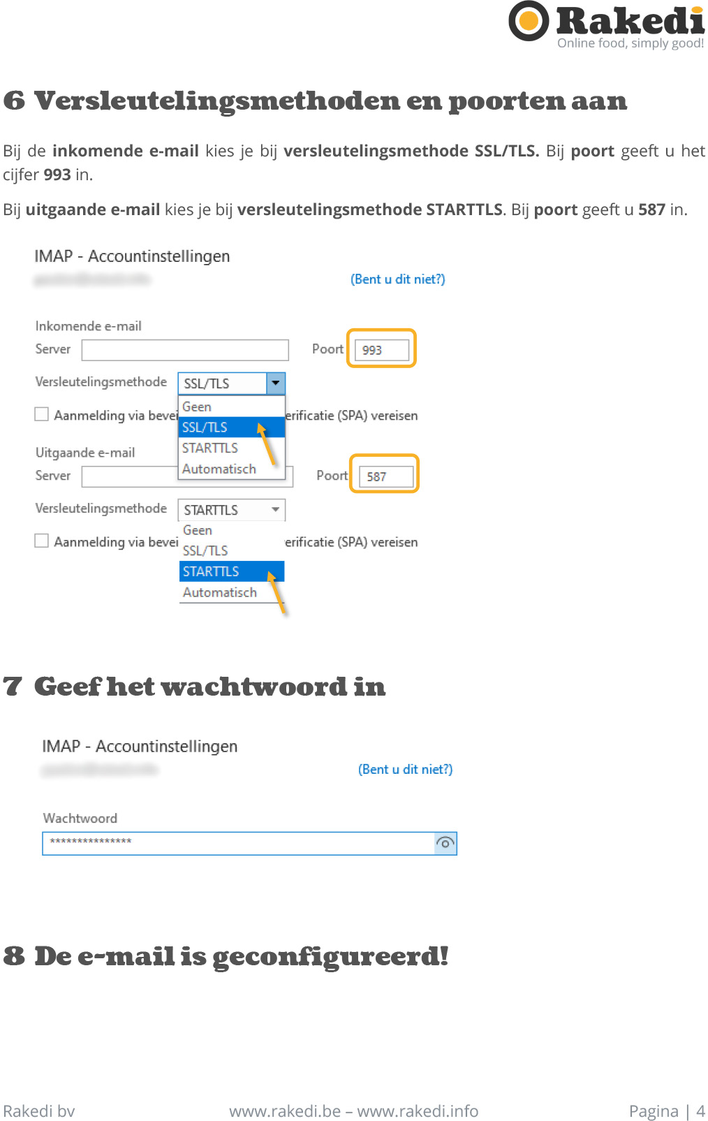 E-mail instellen in Microsoft Outlook